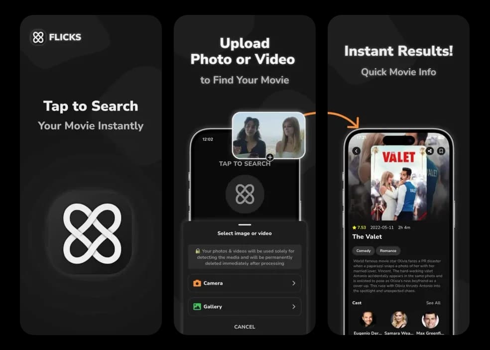 Movie Finder — app screenshot