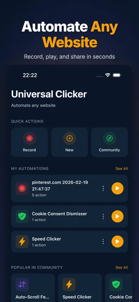 Universal Clicker screenshot 4