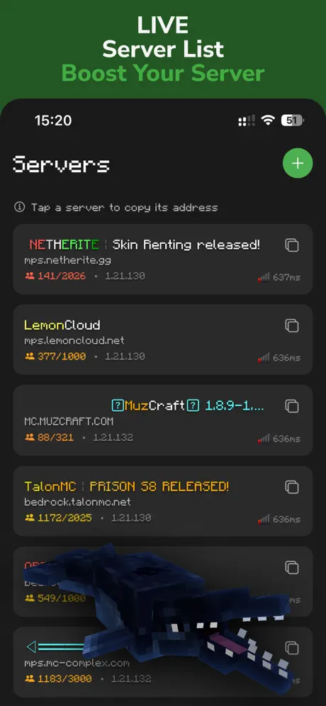 MCLIB screenshot 2